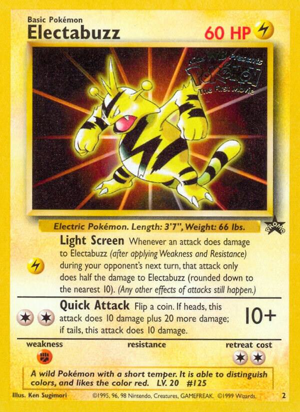 Electabuzz (Movie Promo) - WoTC Promo (PR) (Sealed)