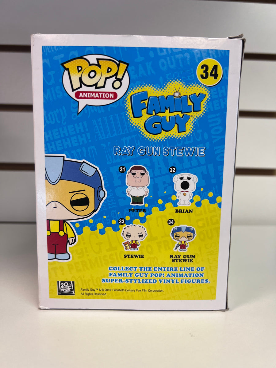 Family shops Guy Ray gun Stewie Funko pop