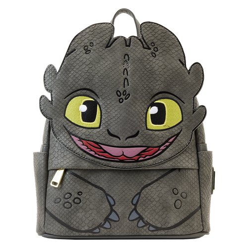 How to Train Your Dragon Toothless Cosplay Loungefly Mini Backpack