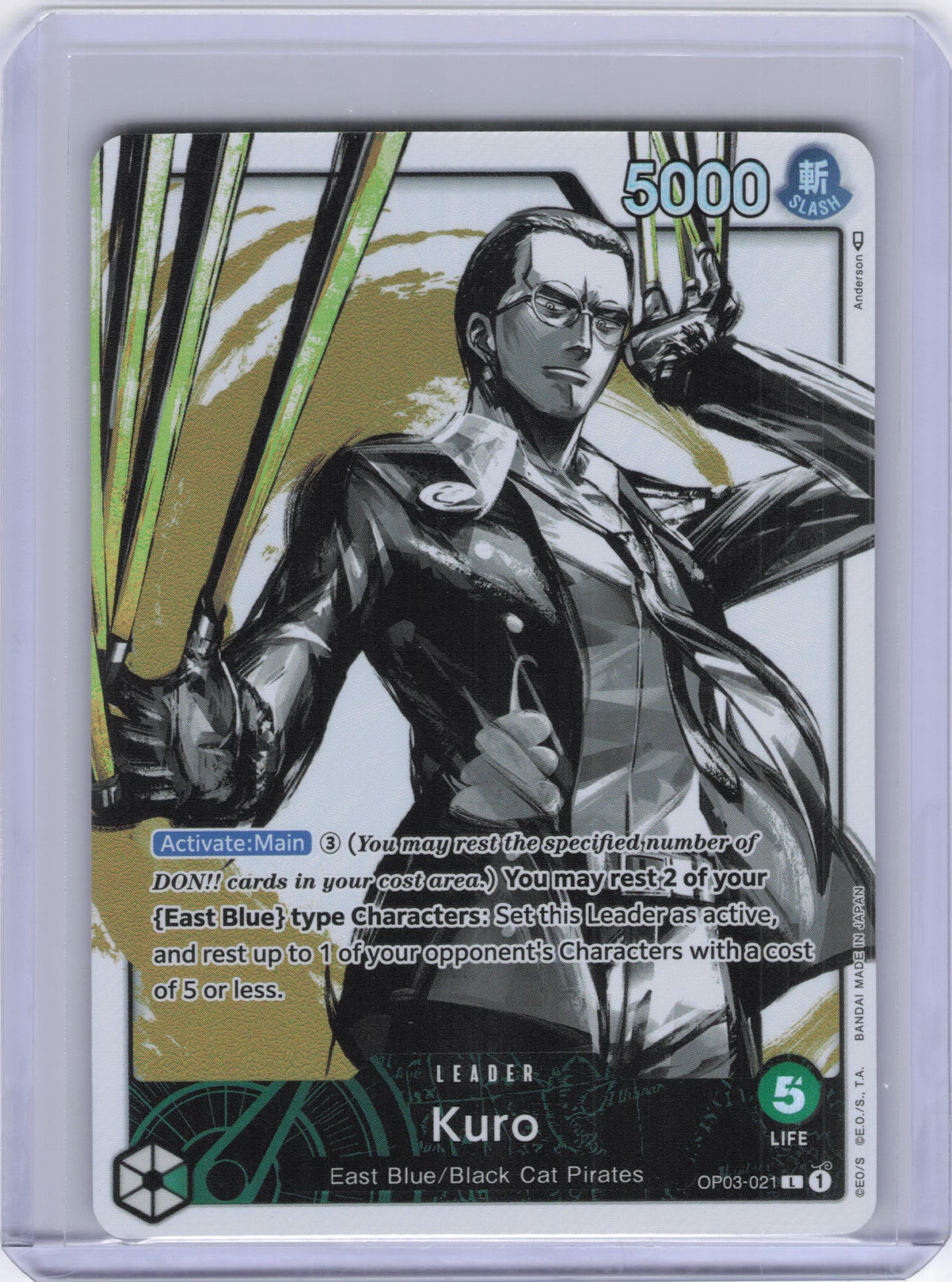 Kuro (Alternate Art) - Pillars of Strength (OP03)