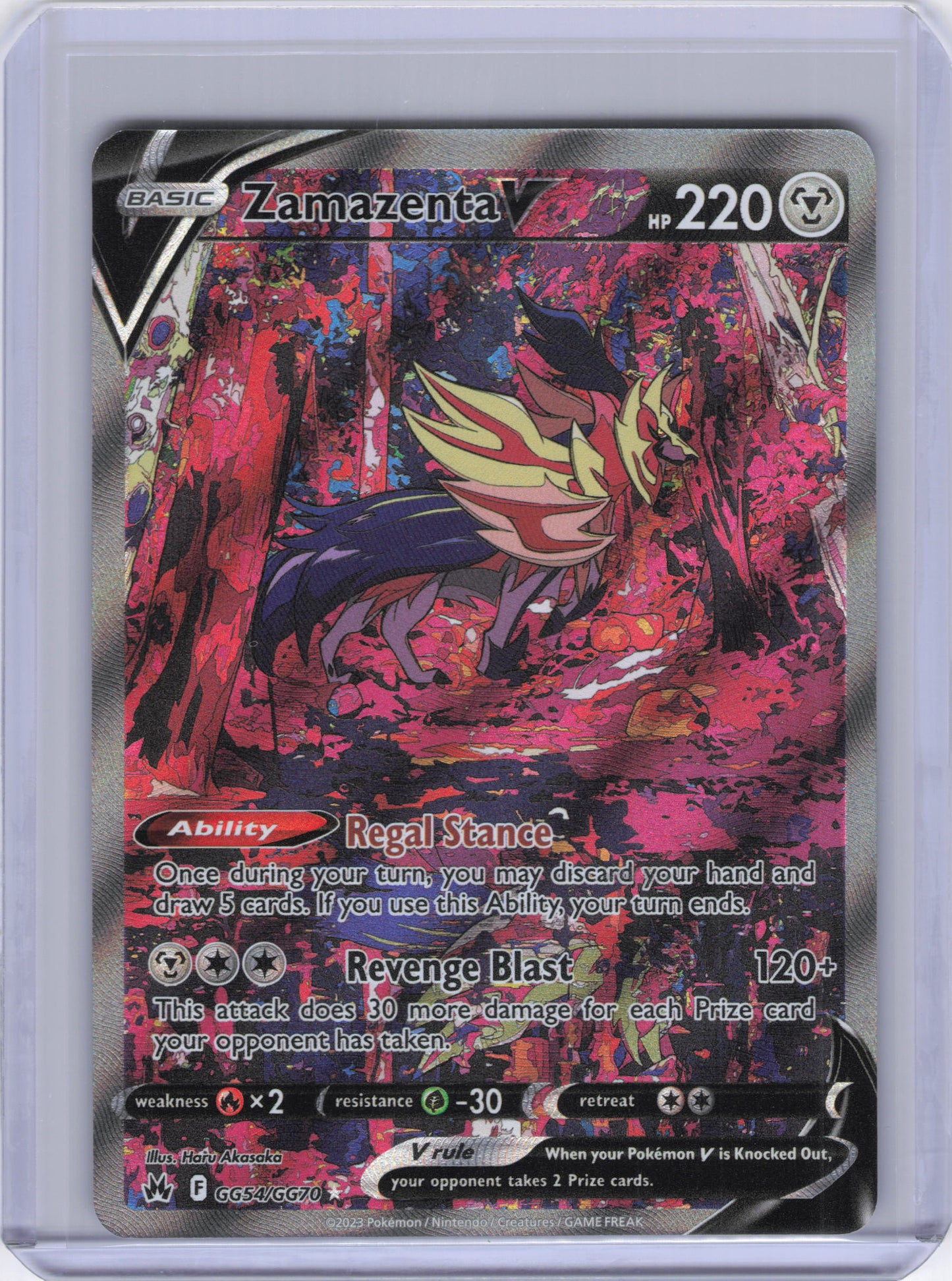 Zamazenta V - SWSH: Crown Zenith: Galarian Gallery (CRZ:GG)