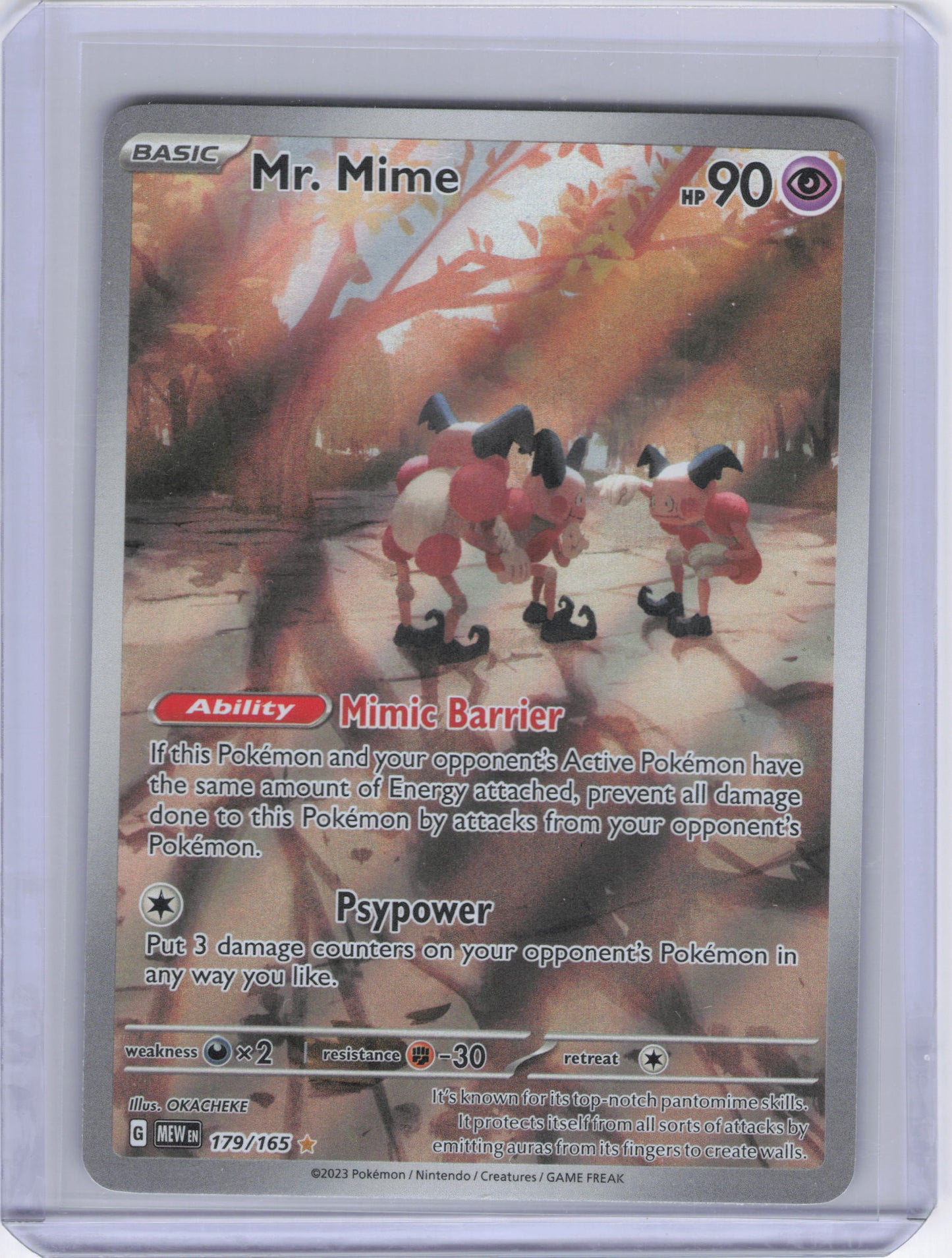 Mr. Mime - 179/165 - SV: Scarlet & Violet 151 (MEW)