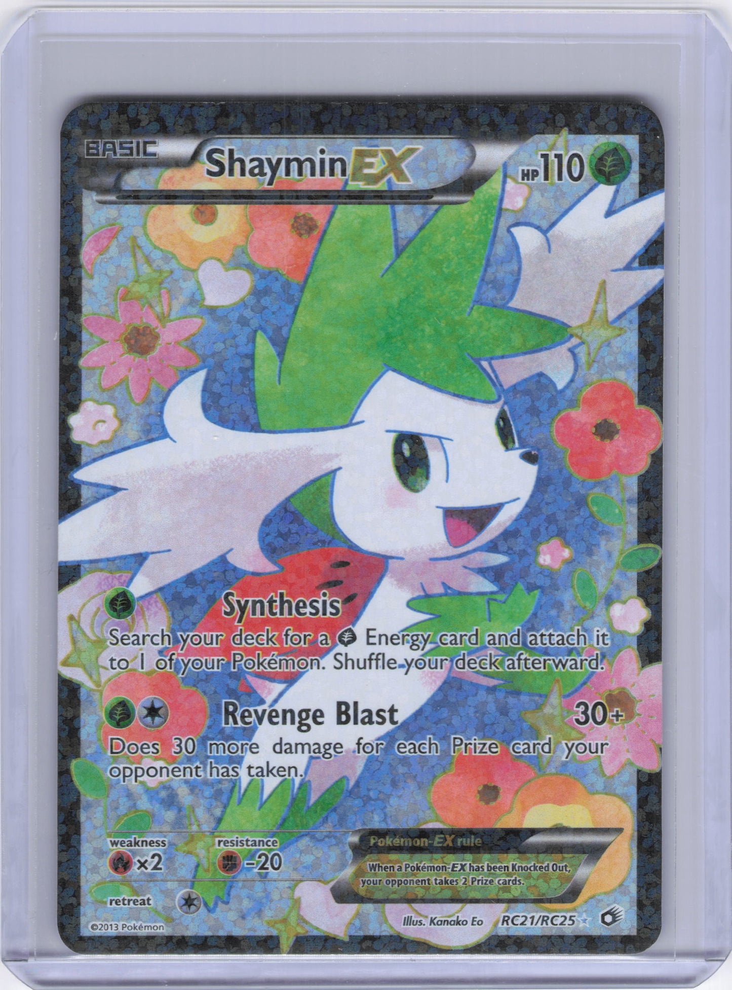Shaymin EX (Full Art) - Legendary Treasures: Radiant Collection (LTR)
