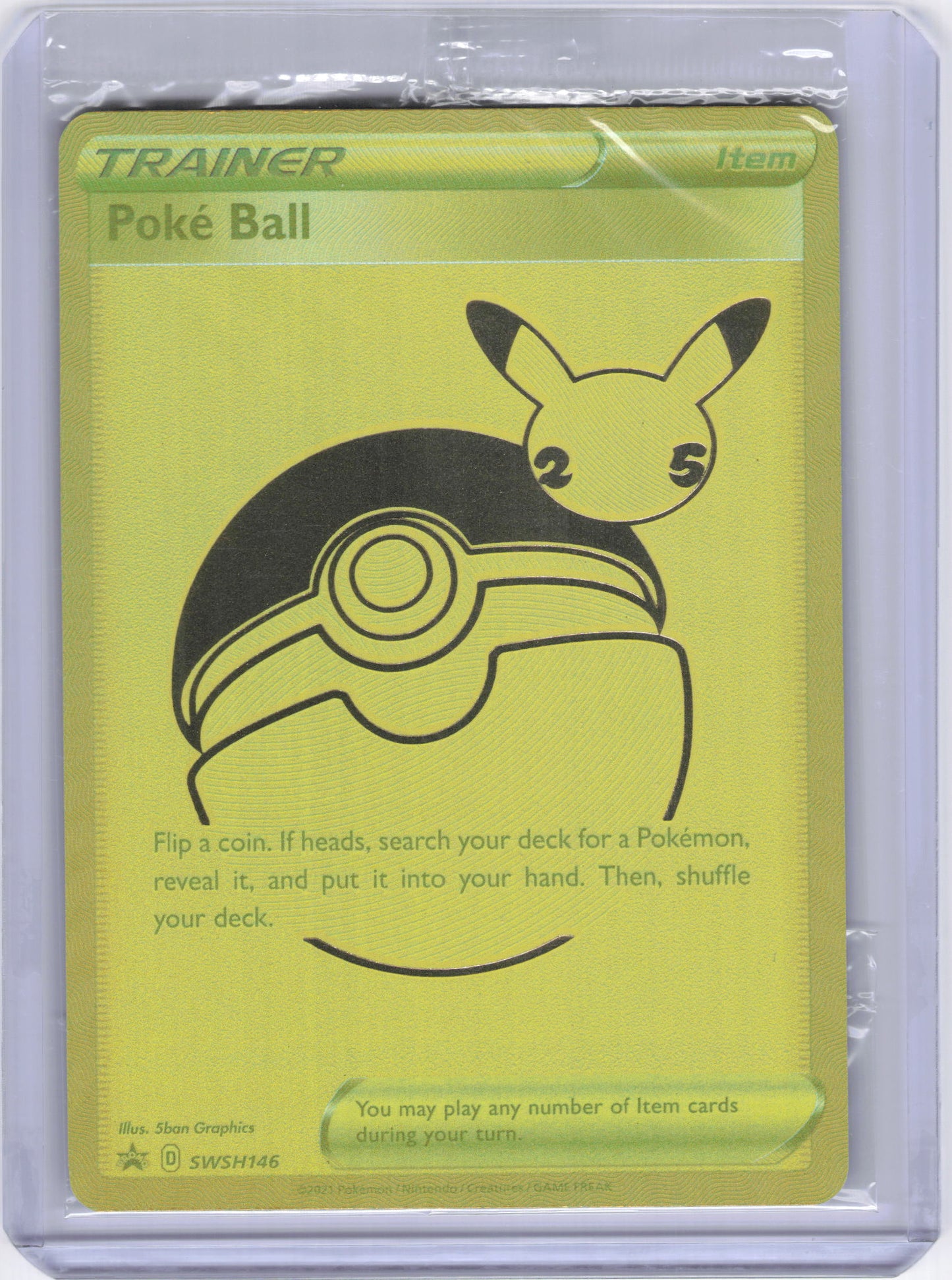 Poke Ball - SWSH146 - SWSH: Sword & Shield Promo Cards (SWSD)