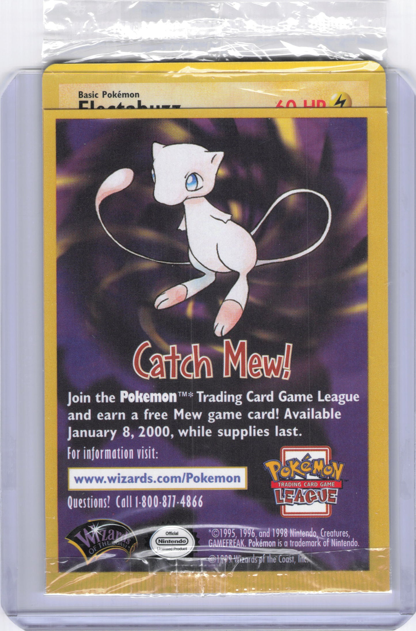 Electabuzz (Movie Promo) - WoTC Promo (PR) (Sealed)