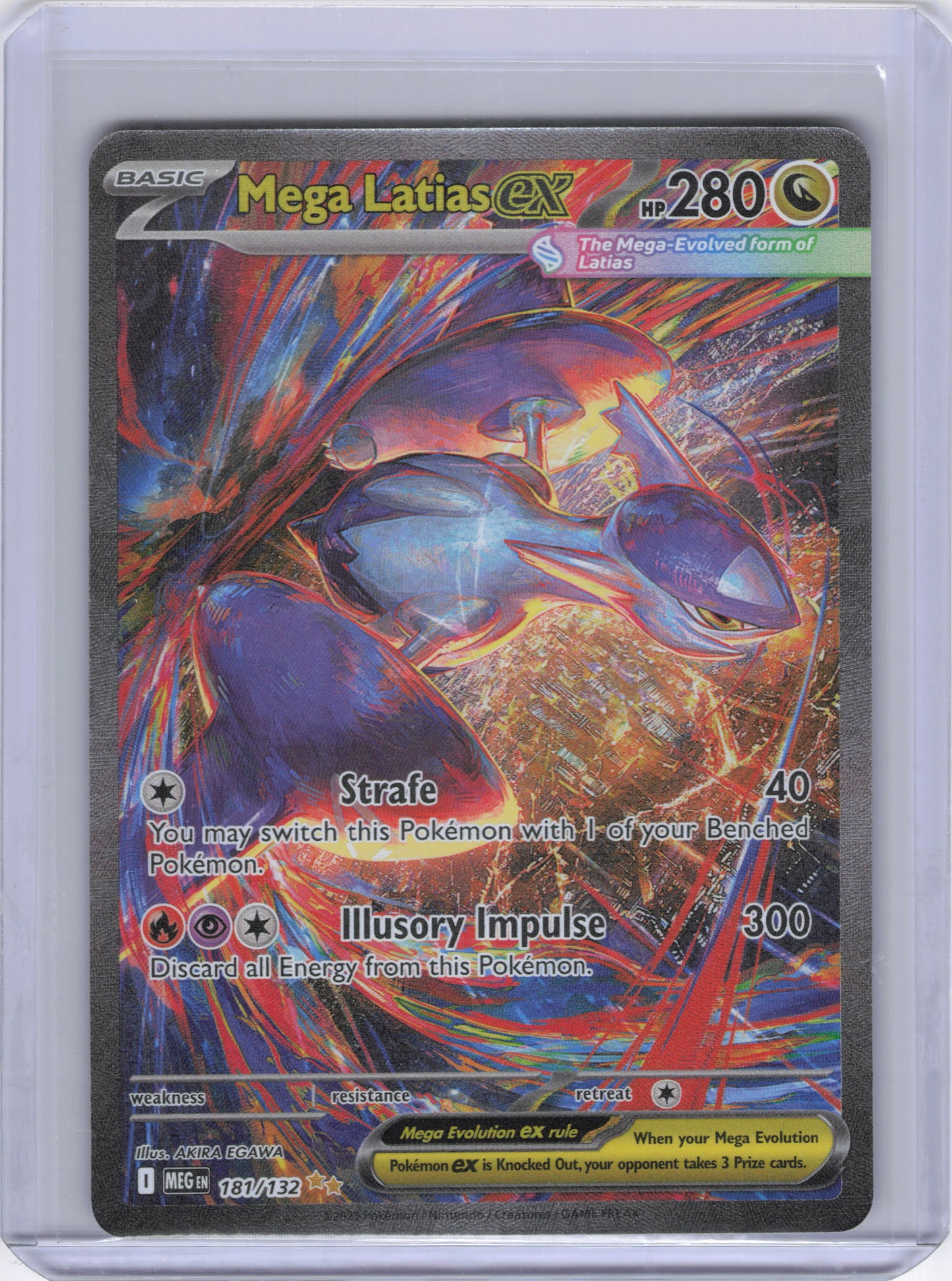 Mega Latias ex - 181/132 - ME01: Mega Evolution (MEG)