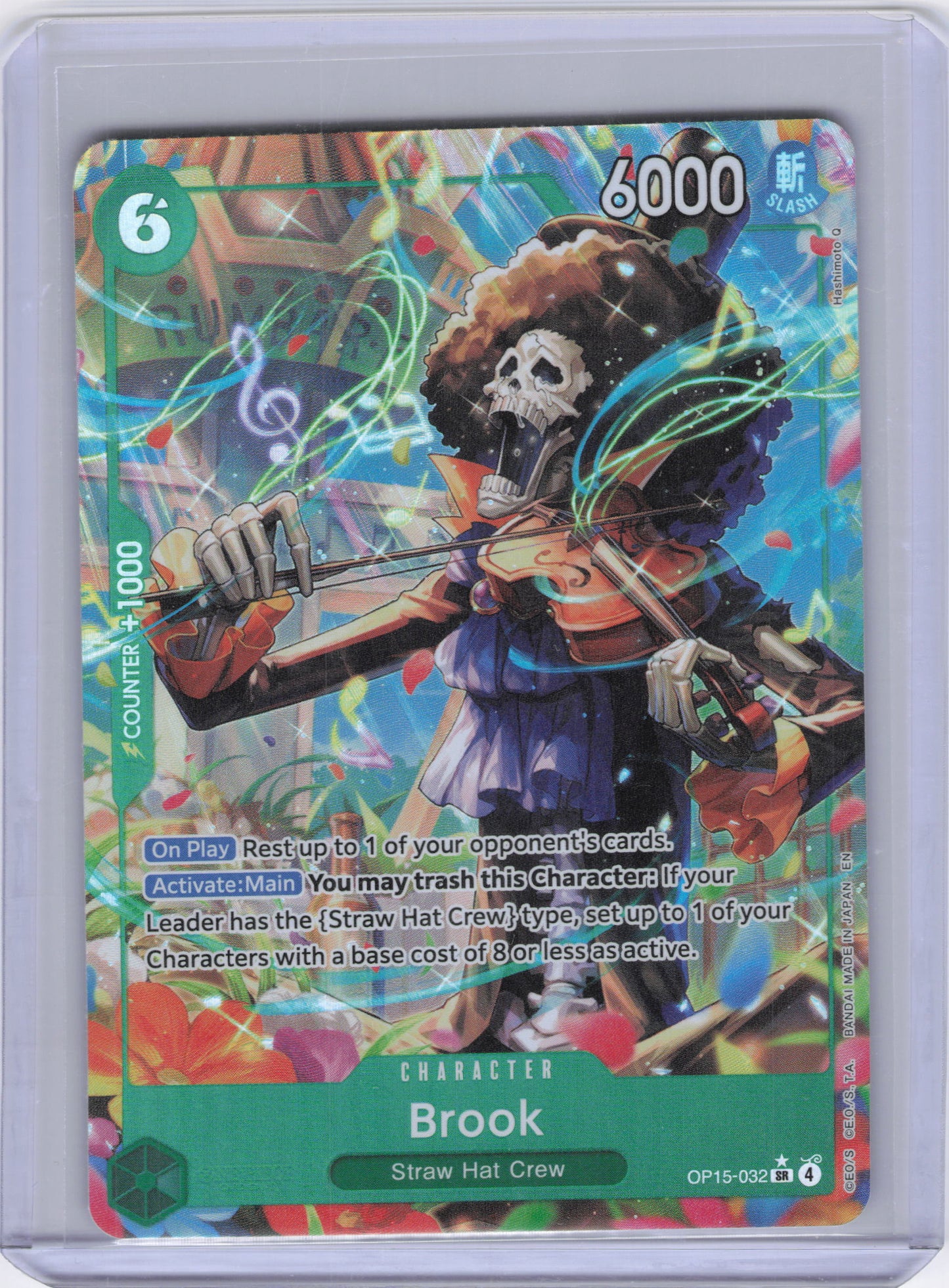 Brook (OP15-032) (Alternate Art) - Adventure on Kami's Island (OP15-EB04)