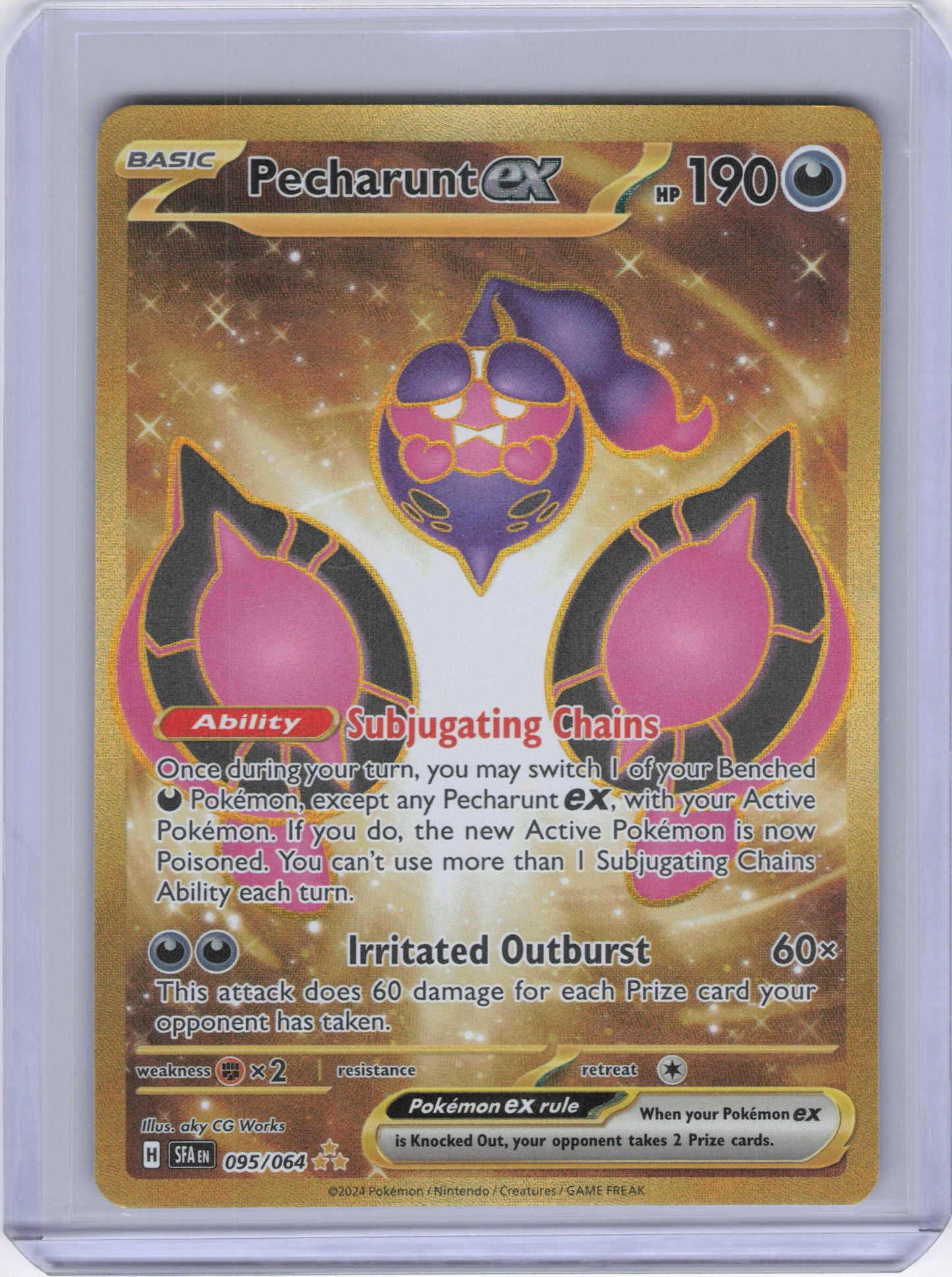 Pecharunt ex - 095/064 - SV: Shrouded Fable (SFA)