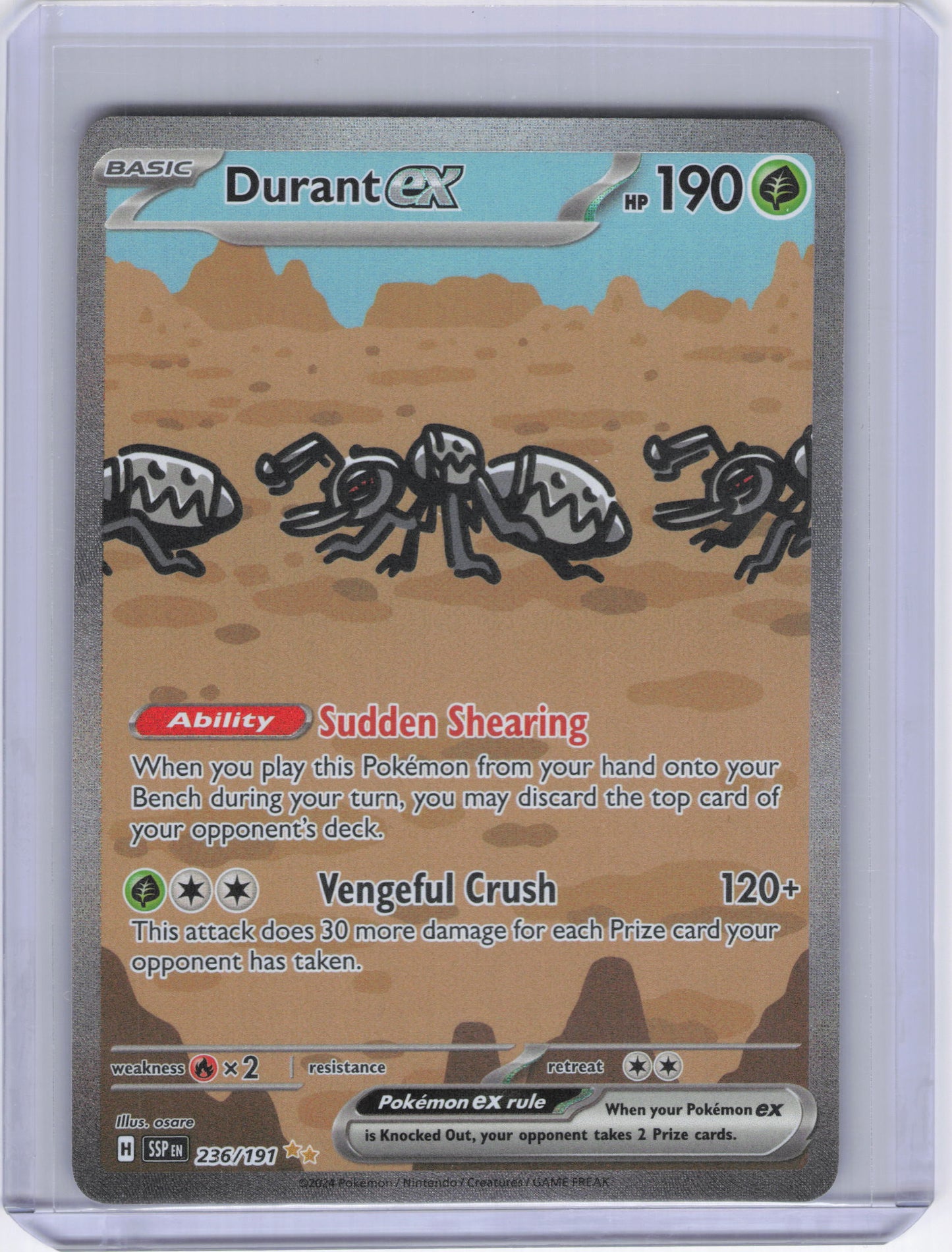 Durant ex - 236/191 - SV08: Surging Sparks (SSP)