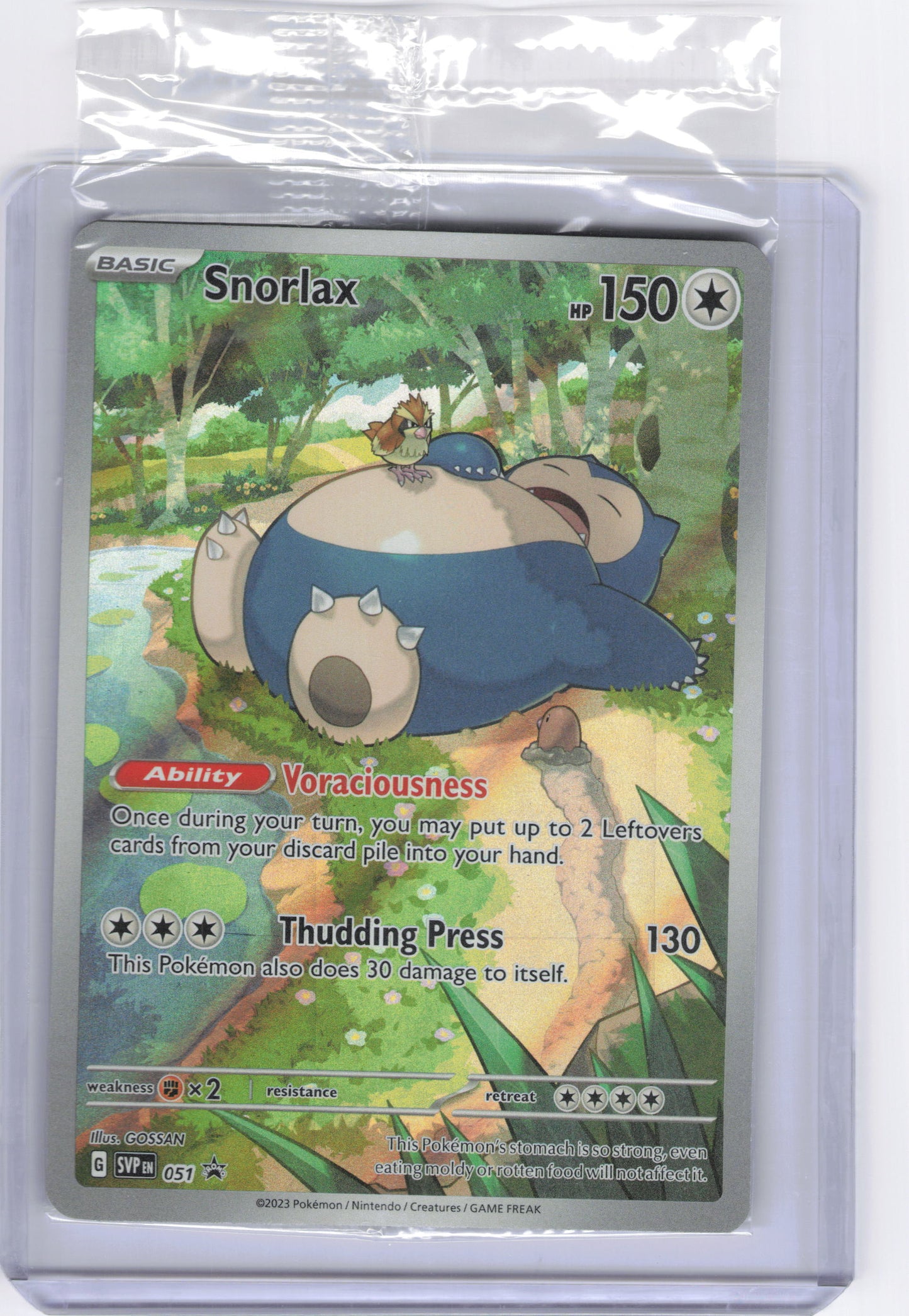 Snorlax - 051 - SV: Scarlet & Violet Promo Cards (SVP)