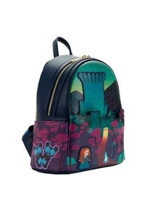 Brave Princess Merida Castle Loungefly Mini Backpack