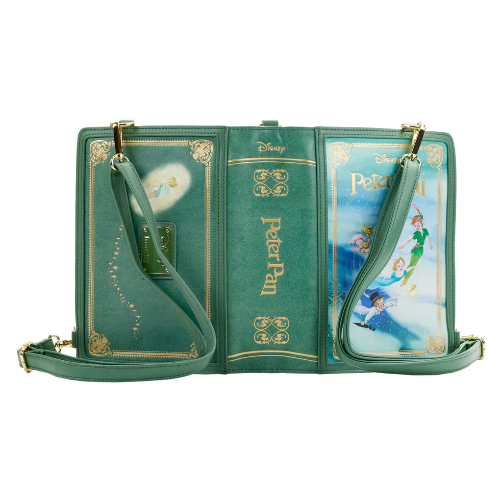 Peter Pan Book Convertible Crossbody Loungefly Bag Pure Joy Toys