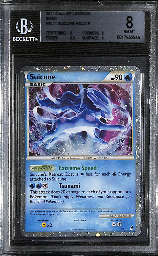 BGS 8 Suicune #SL11 [Call of Legends]