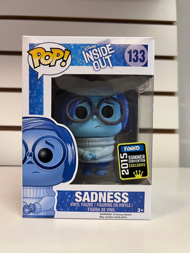 Funko Pop Sadness (Glitter Hair | Summer Convention) [Shared Sticker]