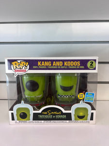 Funko Pop Kang and Kodos (Glow in the Dark) (2-Pack)