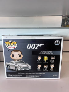 Funko Pop James Bond with Aston Martin DB5