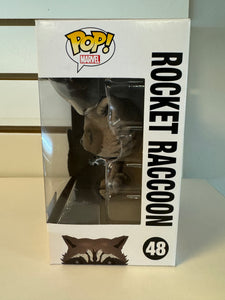 Funko Pop Rocket Raccoon (Ravagers Uniform) (Flocked)