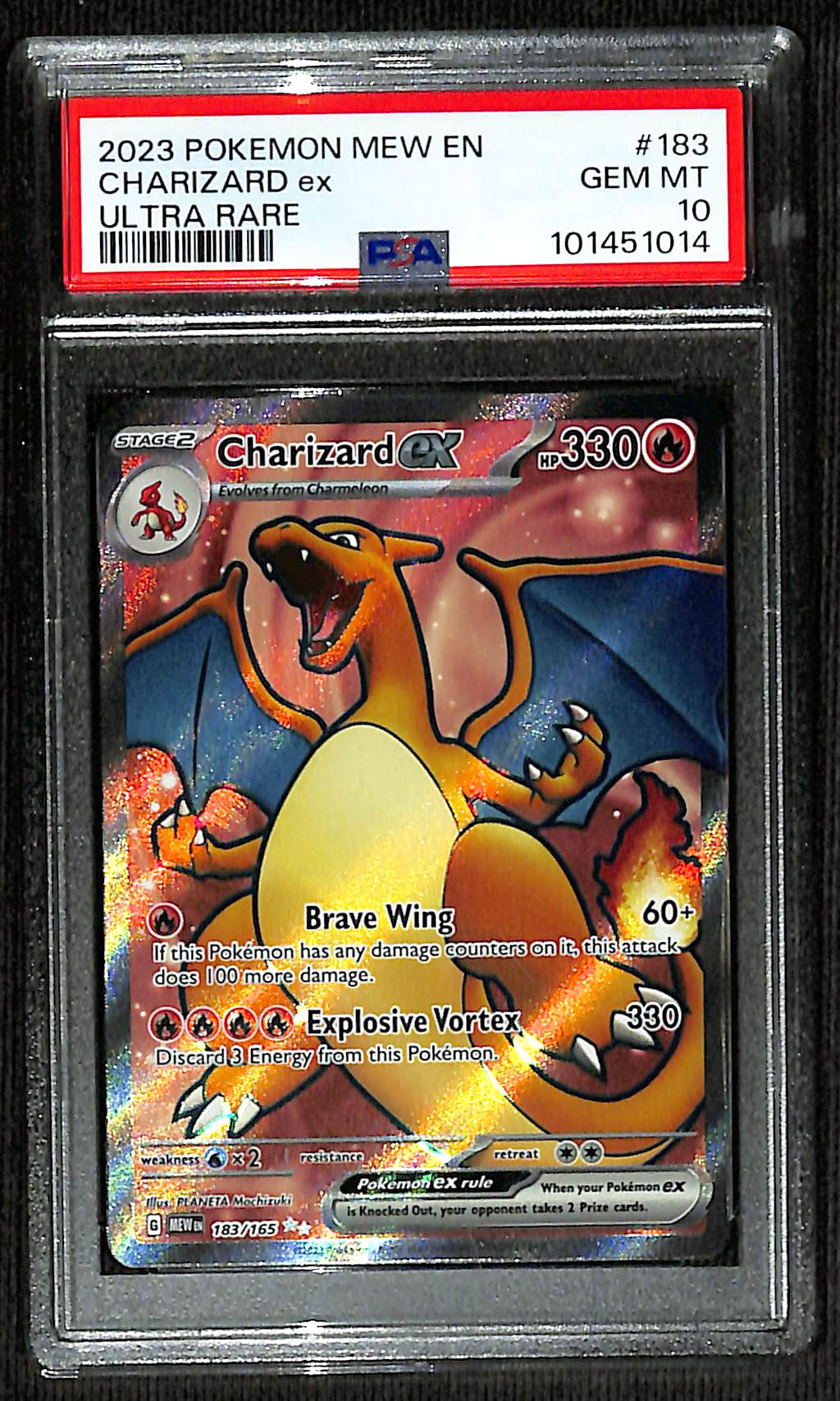 PSA 10 Charizard ex #183 (Full Art) [151]