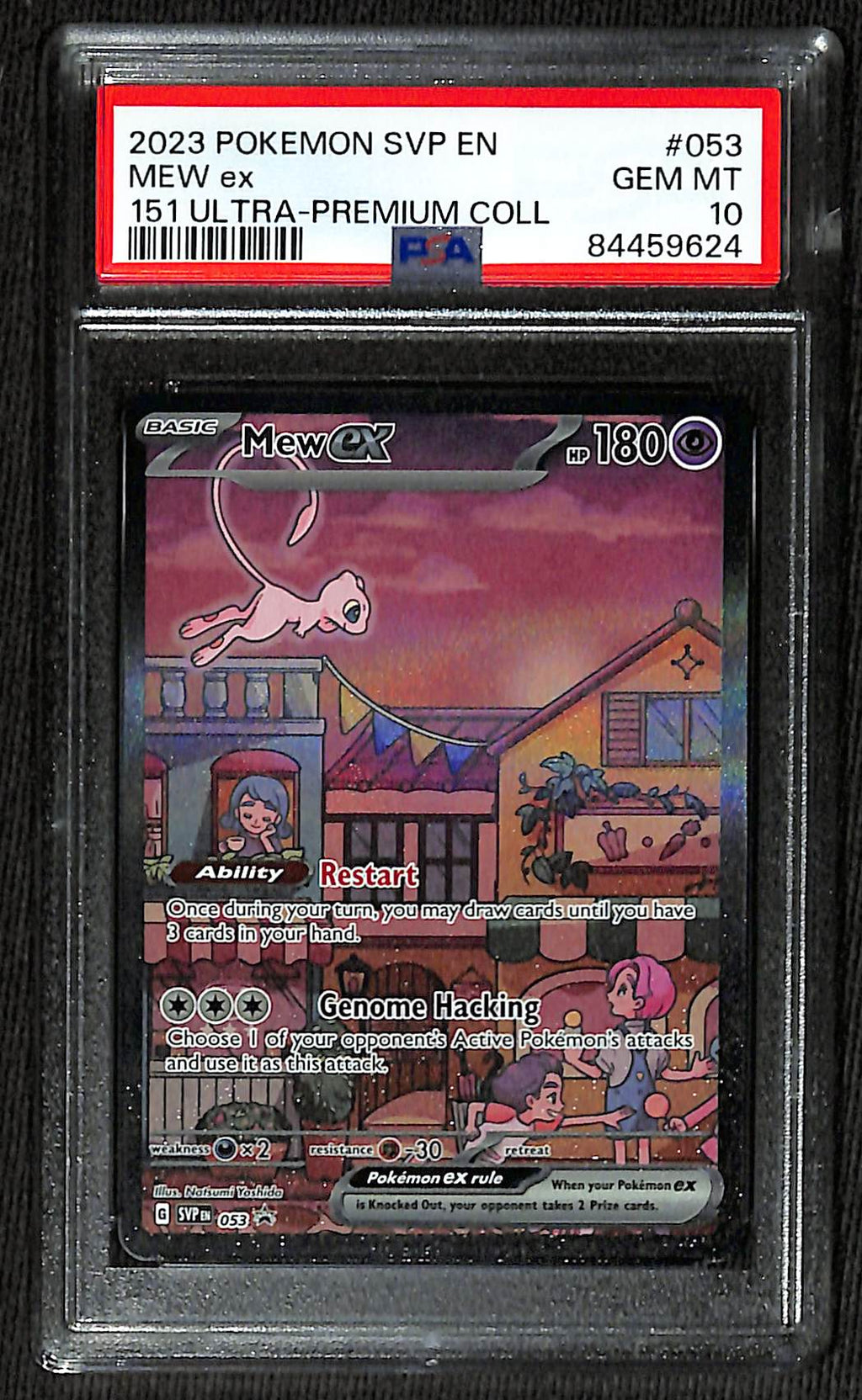 PSA 10 Mew ex #053 [SV Promo]