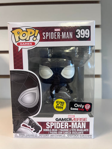 Funko Pop Spider-Man (Negative Suit | Glow in the Dark)