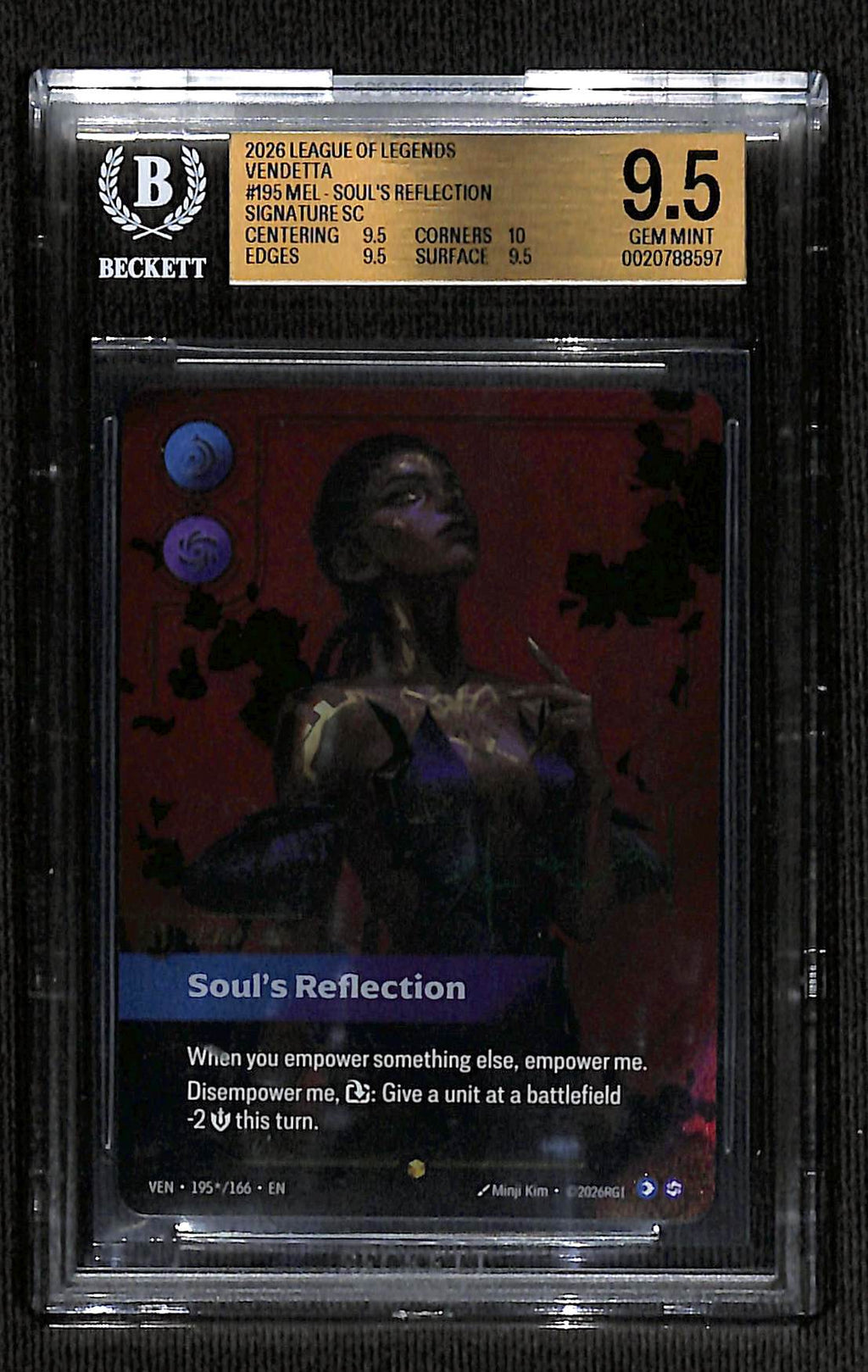 BGS 9.5 Mel Souls Reflection (Signature) [Vendetta]