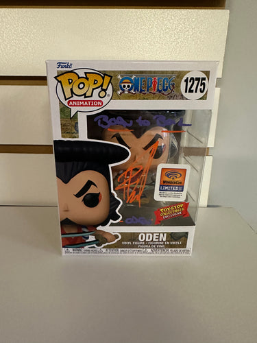 Funko Pop Oden (Signed By Robbie Daymond With Quote With JSA Authentication)