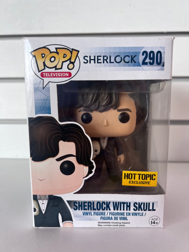 Funko Pop Sherlock With Skull