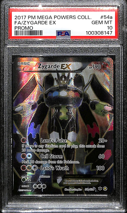 PSA 10 Zygarde EX #54a [Powers Collection]