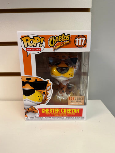 Funko Pop Chester Cheetah (Flames) (Glow in the Dark)