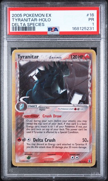 PSA 1 Tyranitar Delta Species #16