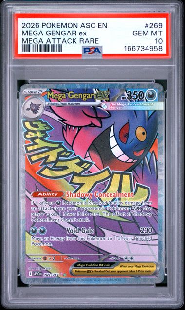 PSA 10 Mega Gengar #269