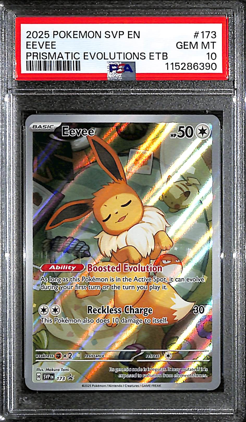 PSA 10 Eevee #173 [SV Promo]
