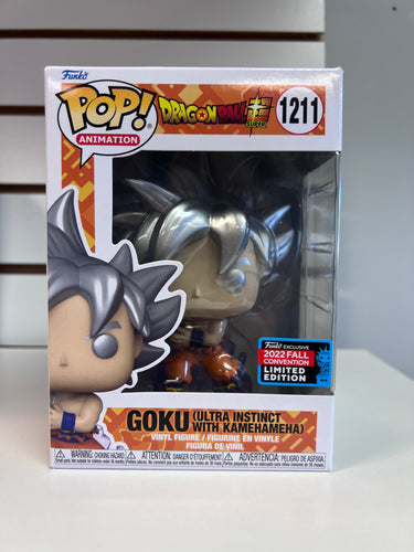 Funko Pop Goku (Ultra Instinct With Kamehameha)