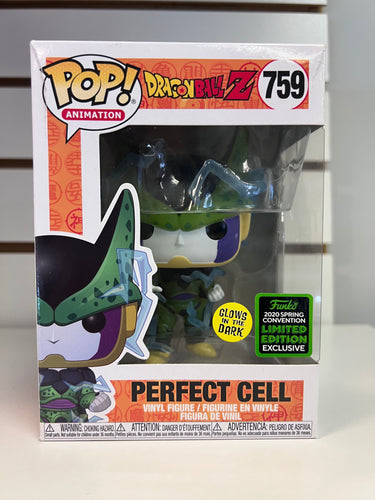 Funko Pop Perfect Cell (Glow in the Dark) [Shared Sticker]