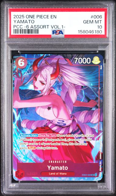 PSA 10 Yamato Premium Card Collection Assortment Vol 1 #006
