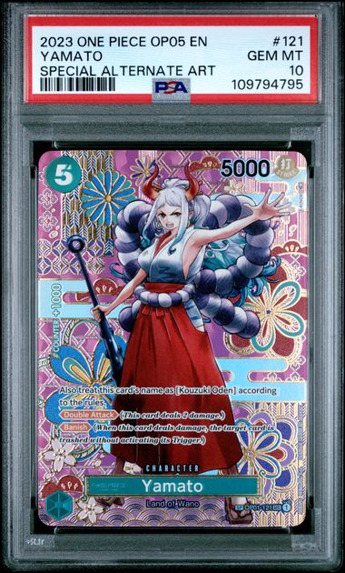 PSA 10 Yamato SP OP05 #121