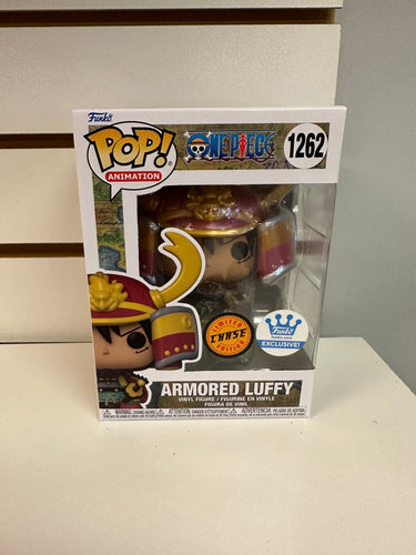 Funko Pop Armored Luffy Metallic