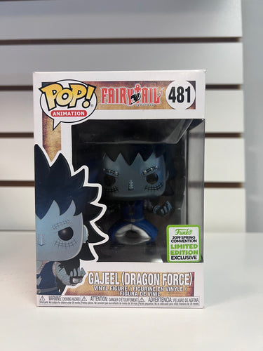 Funko Pop Gajeel (Dragon Force) [Shared Sticker]