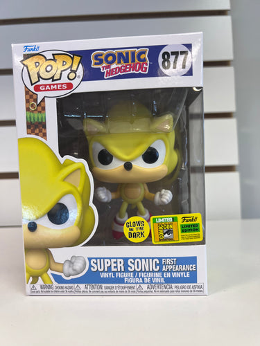 Funko Pop Super Sonic First Appearance