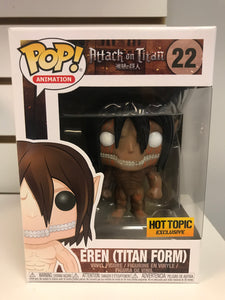 Funko Pop Eren (Titan Form) (Rage)