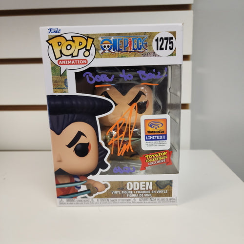 Funko Pop Oden (Signed By Robbie Daymond With Quote With JSA Authentication)