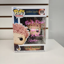 Funko Pop Yuji Itadori (Signed By Adam McArthur With Quote, Drawing, and JSA Authentication)