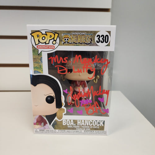 Funko Pop Boa Hancock (Signed With Quote And JSA Authentication)