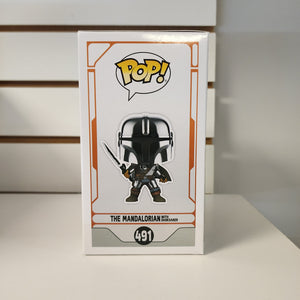 Funko Pop Mandalorian with Darksaber