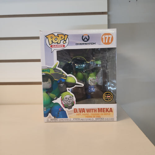 Funko Pop D.Va with MEKA