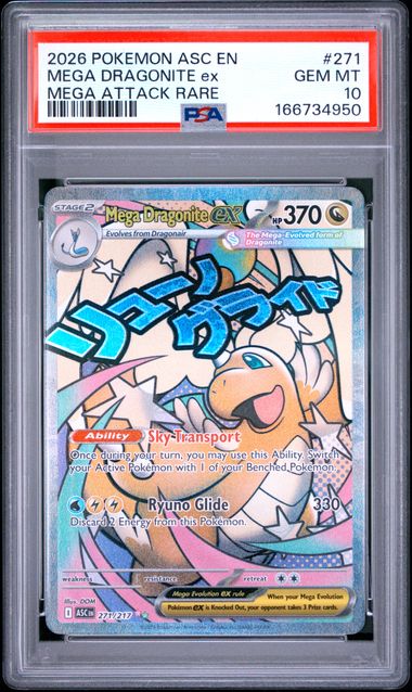 PSA 10 Mega Dragonite ex #271