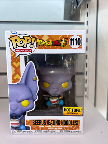 Funko Pop Beerus (Eating Noodles)