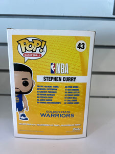 Funko Pop Stephen Curry (Golden State Warriors - Blue)