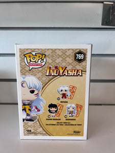 Funko Pop Sesshomaru (Signed By David Kaye With JSA Authentication)