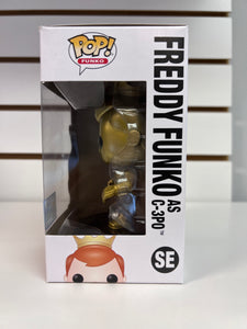Funko Pop Freddy Funko as C-3PO